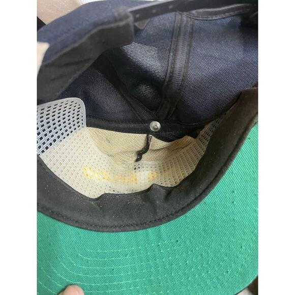 Vintage USS Anzio CG 68 Snapback Baseball Hat Cap Navy Plank owner Plankowner - Picture 5 of 6